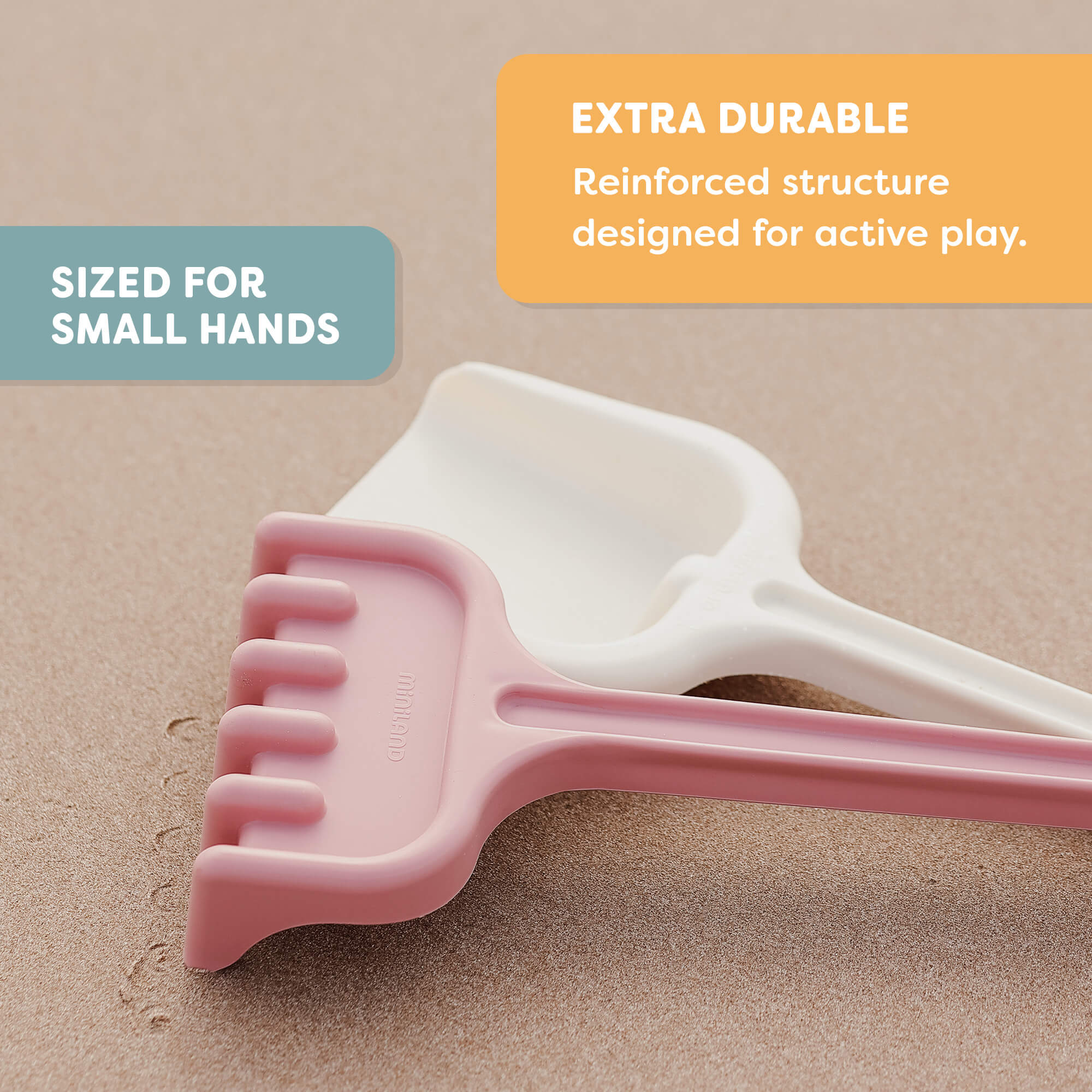 ECO Large Spade & Rake Set