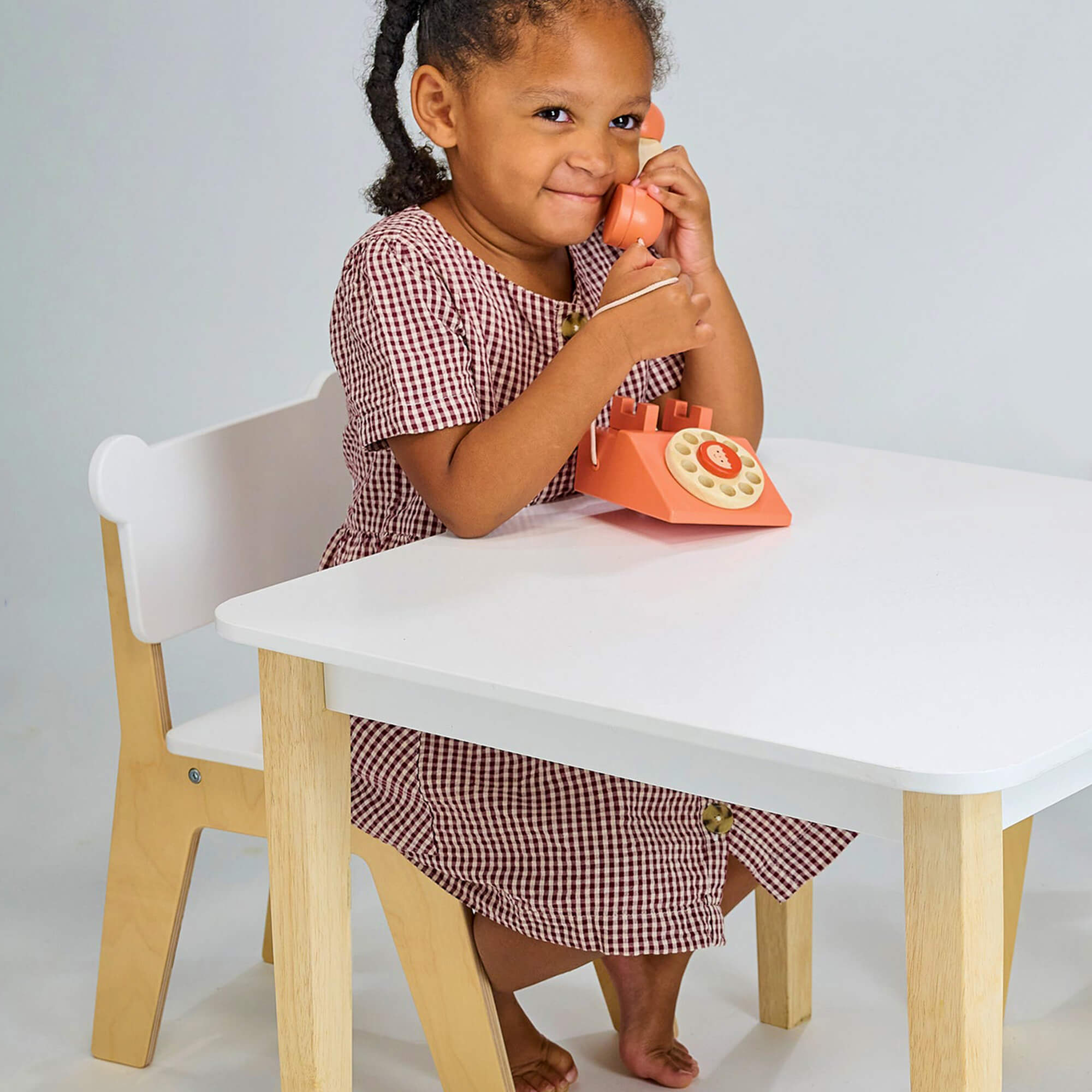 Animal Ears Children's Table and Chair Set