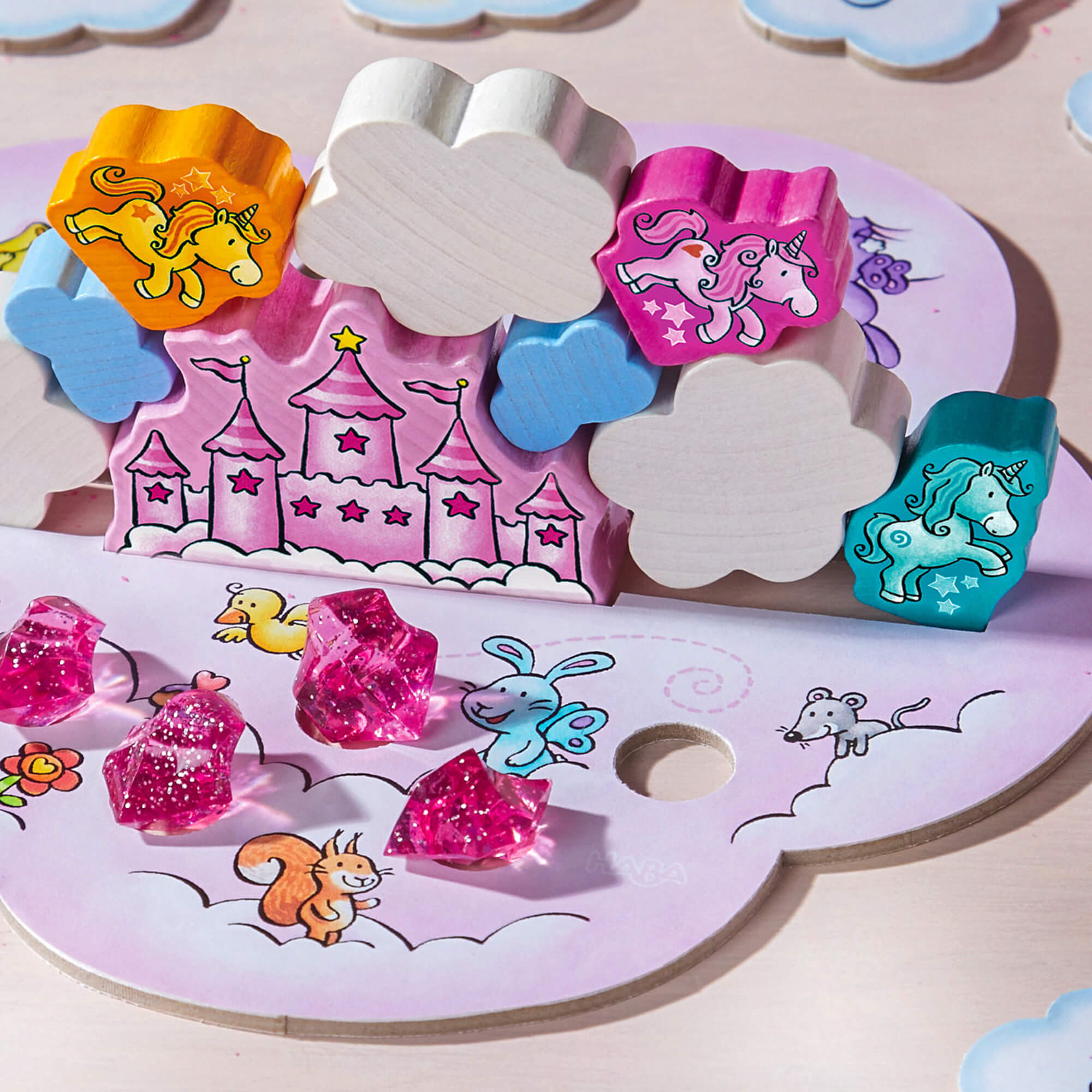 Unicorn Glitterluck – Cloud Stacking