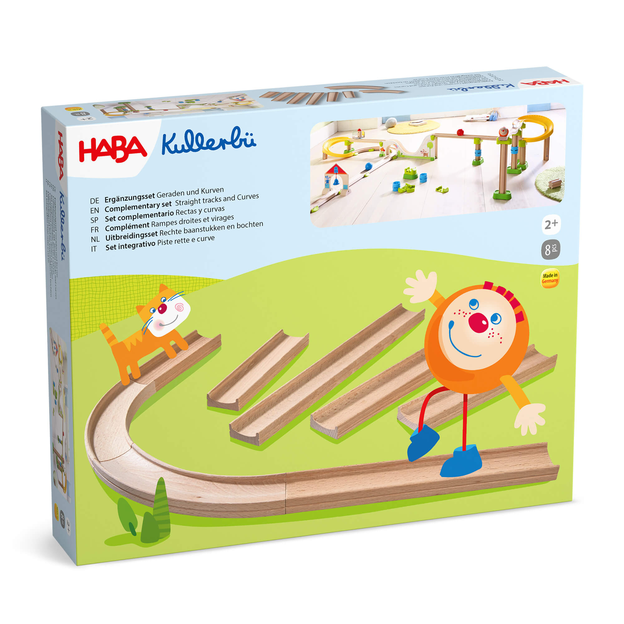 Kullerbu Straight and Curves Track Expansion Set